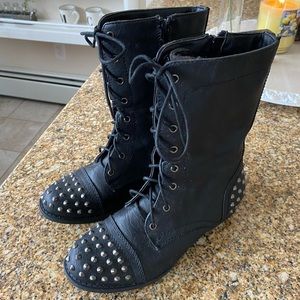 Charlotte Russe combat boots